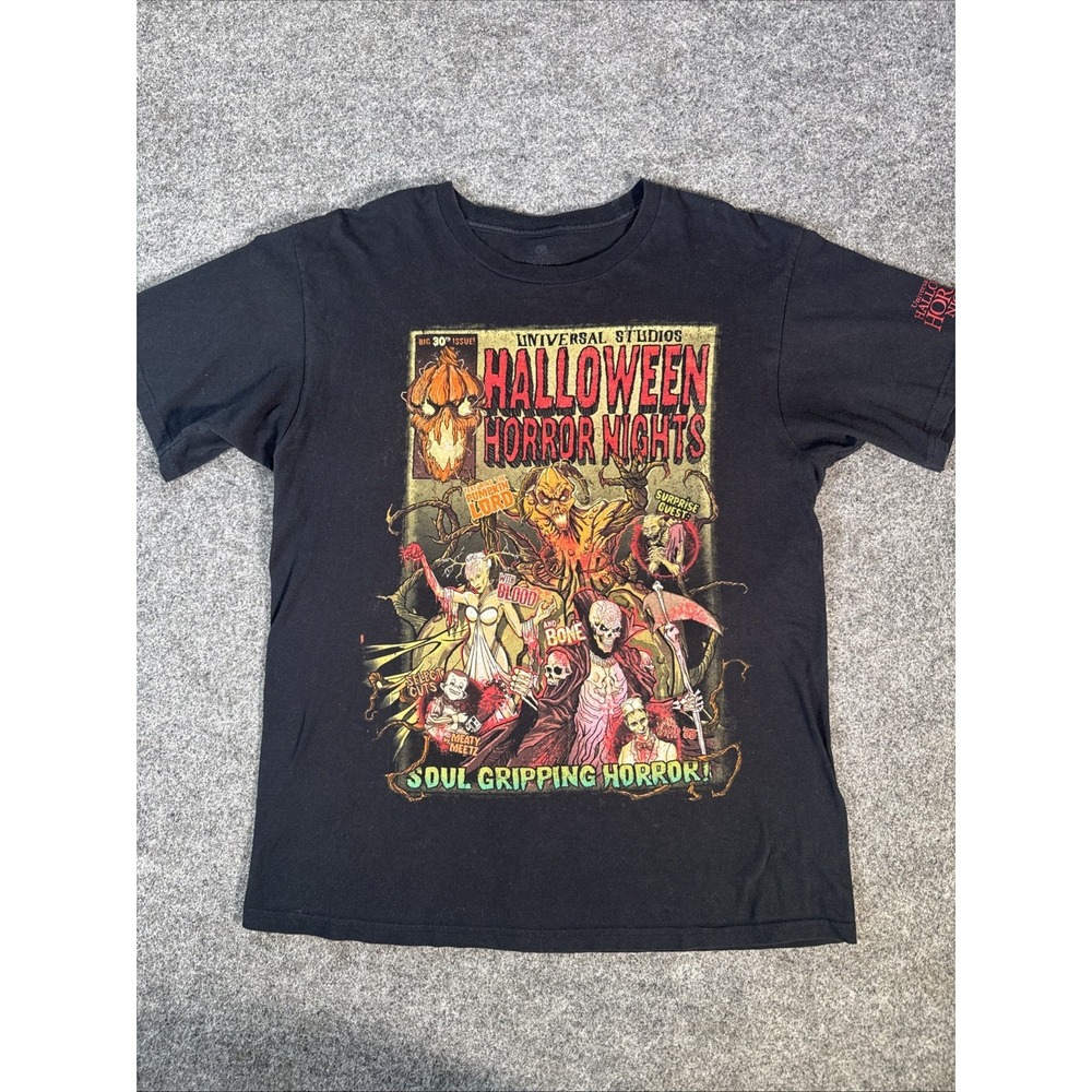 Universal Studios Florida Halloween Horror Nights Shirt size M Pumpkin Lord